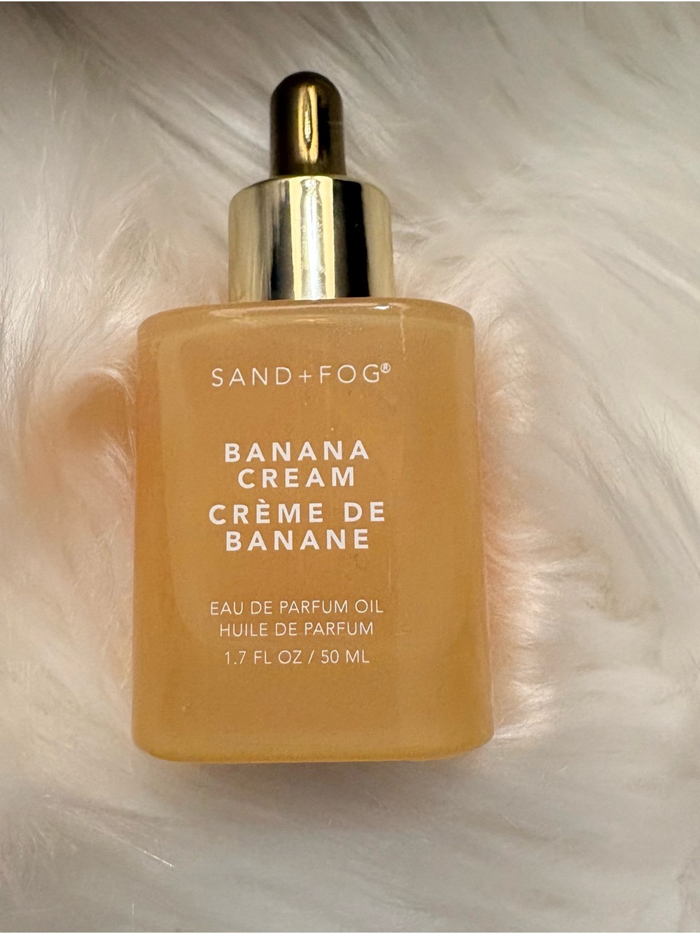 SAND+FOG RARE NWT Banana Cream Eau de Parfum Oil 50ml